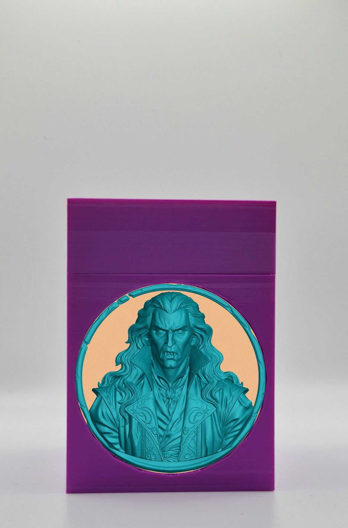 Gothic Vampire Card Box — Purple