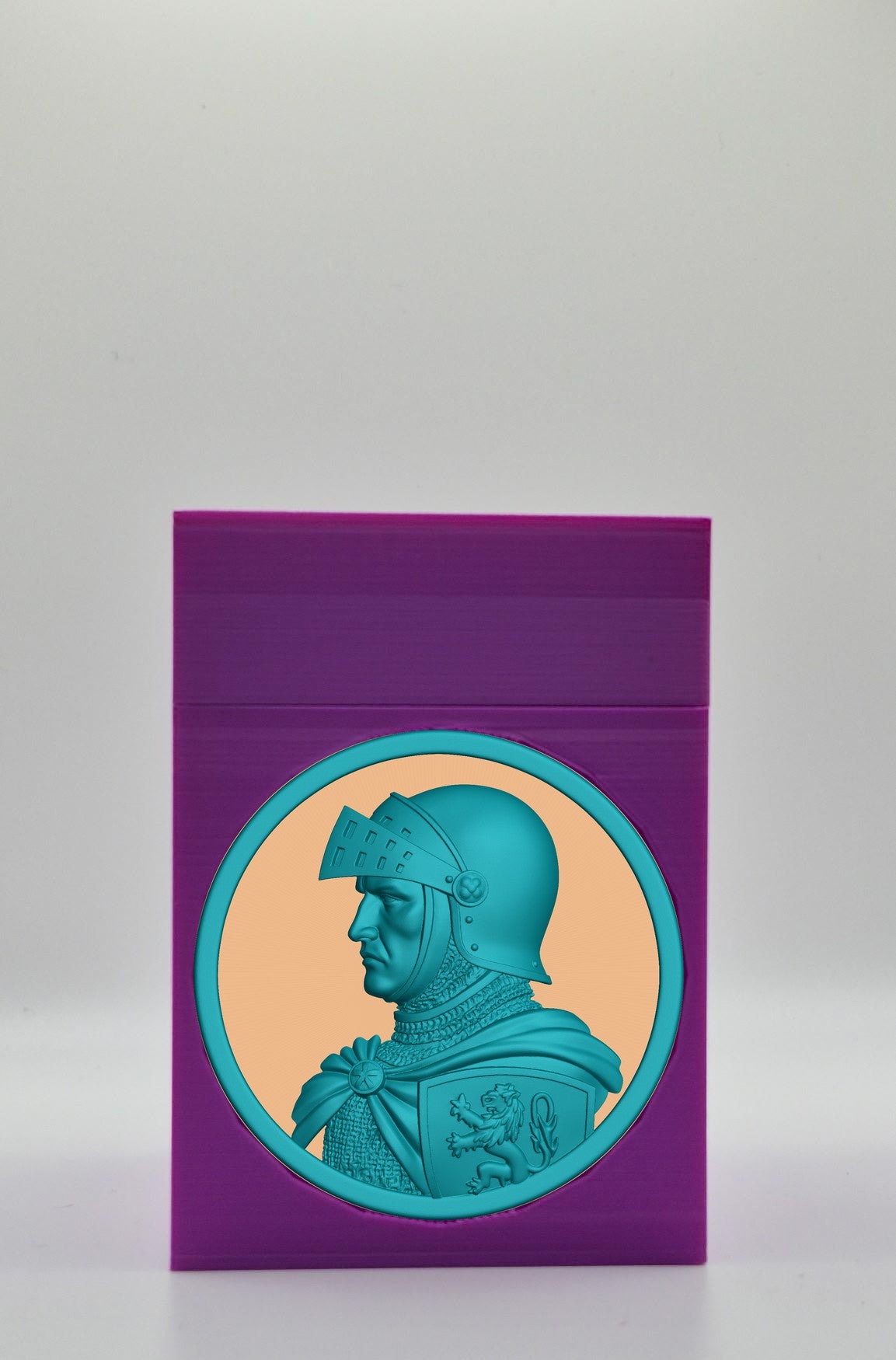 Knight Card Box — Purple