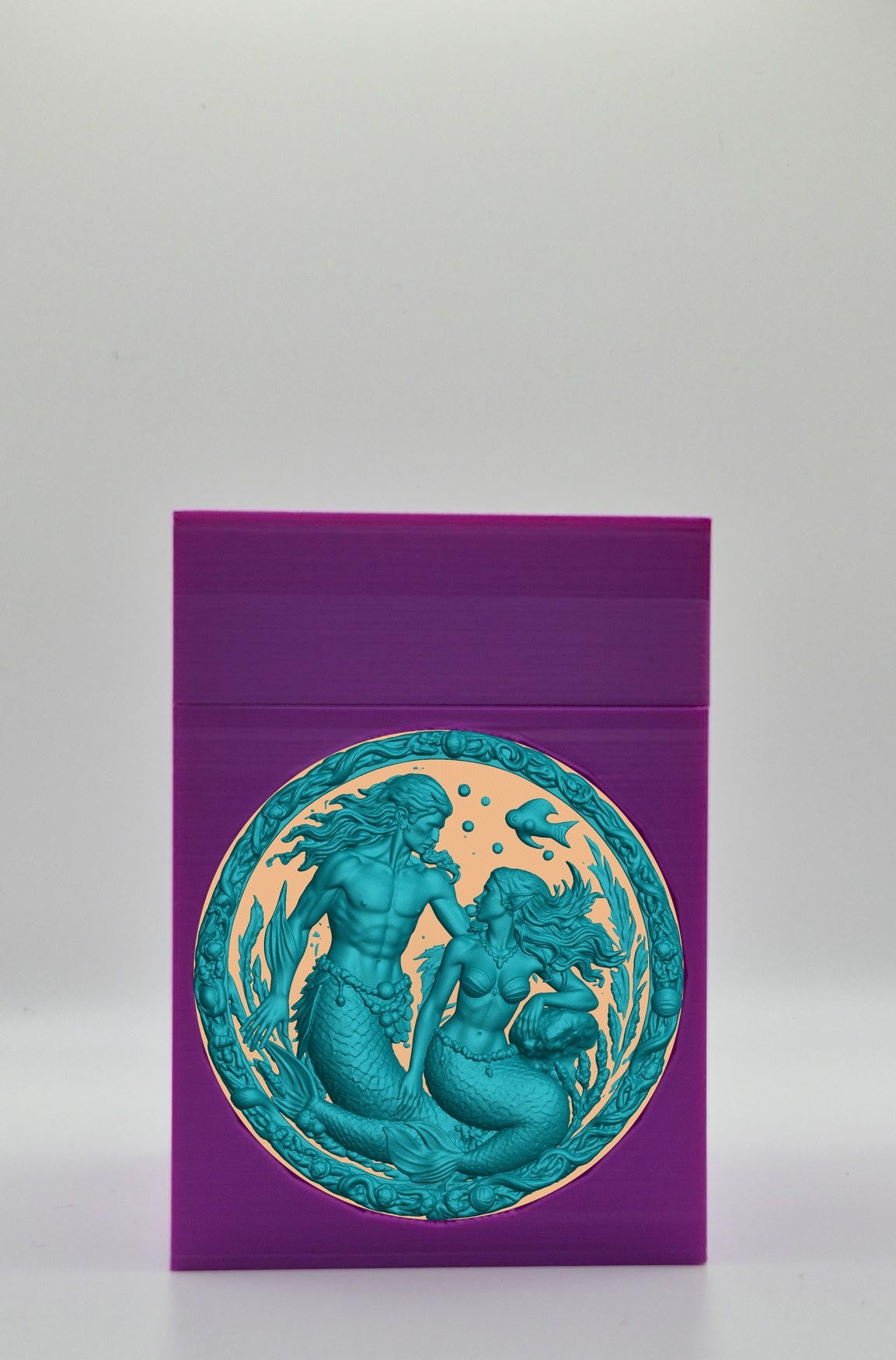 Merfolk Card Box — Purple