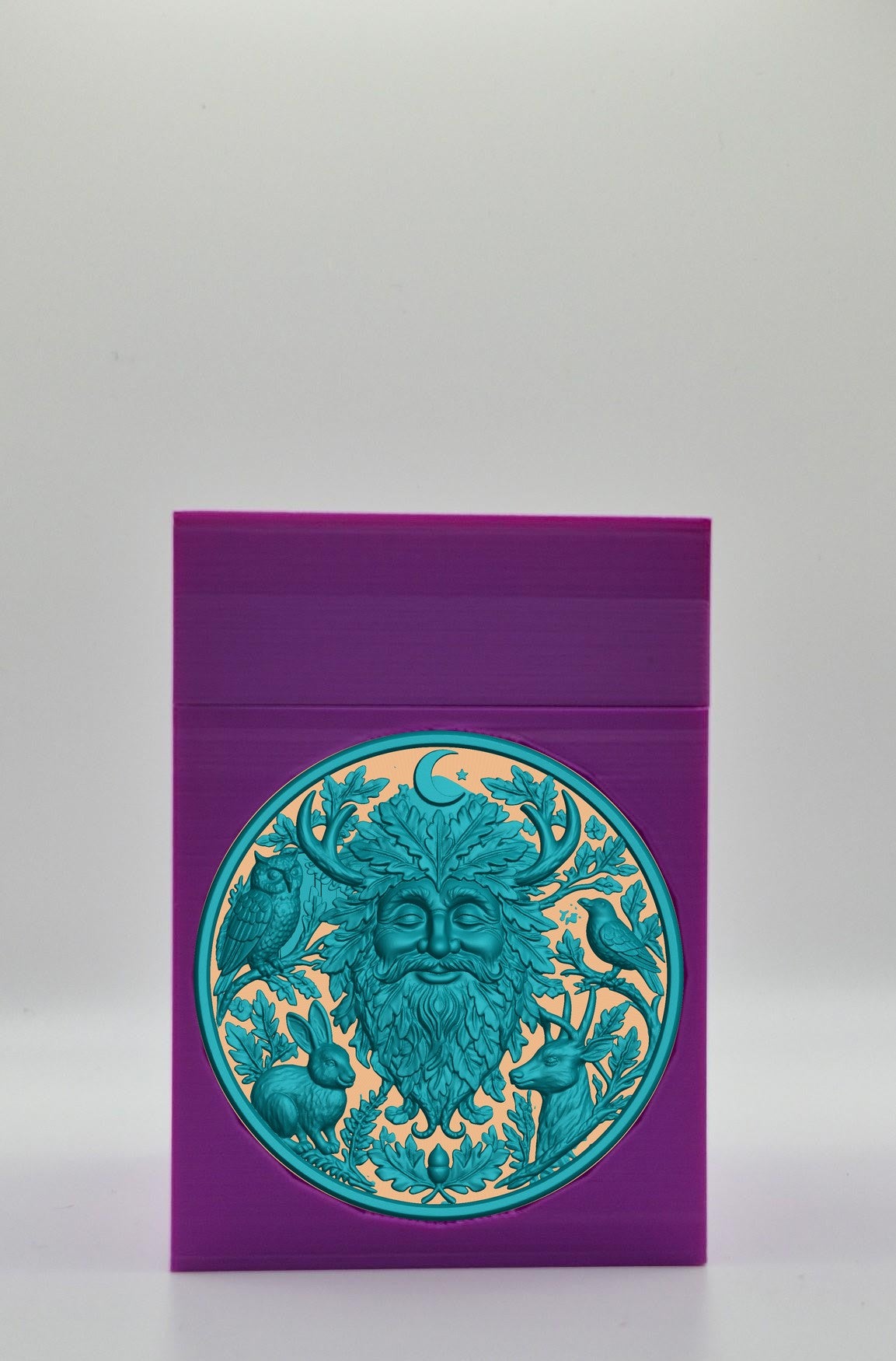 Tree Spirit Card Box — Purple