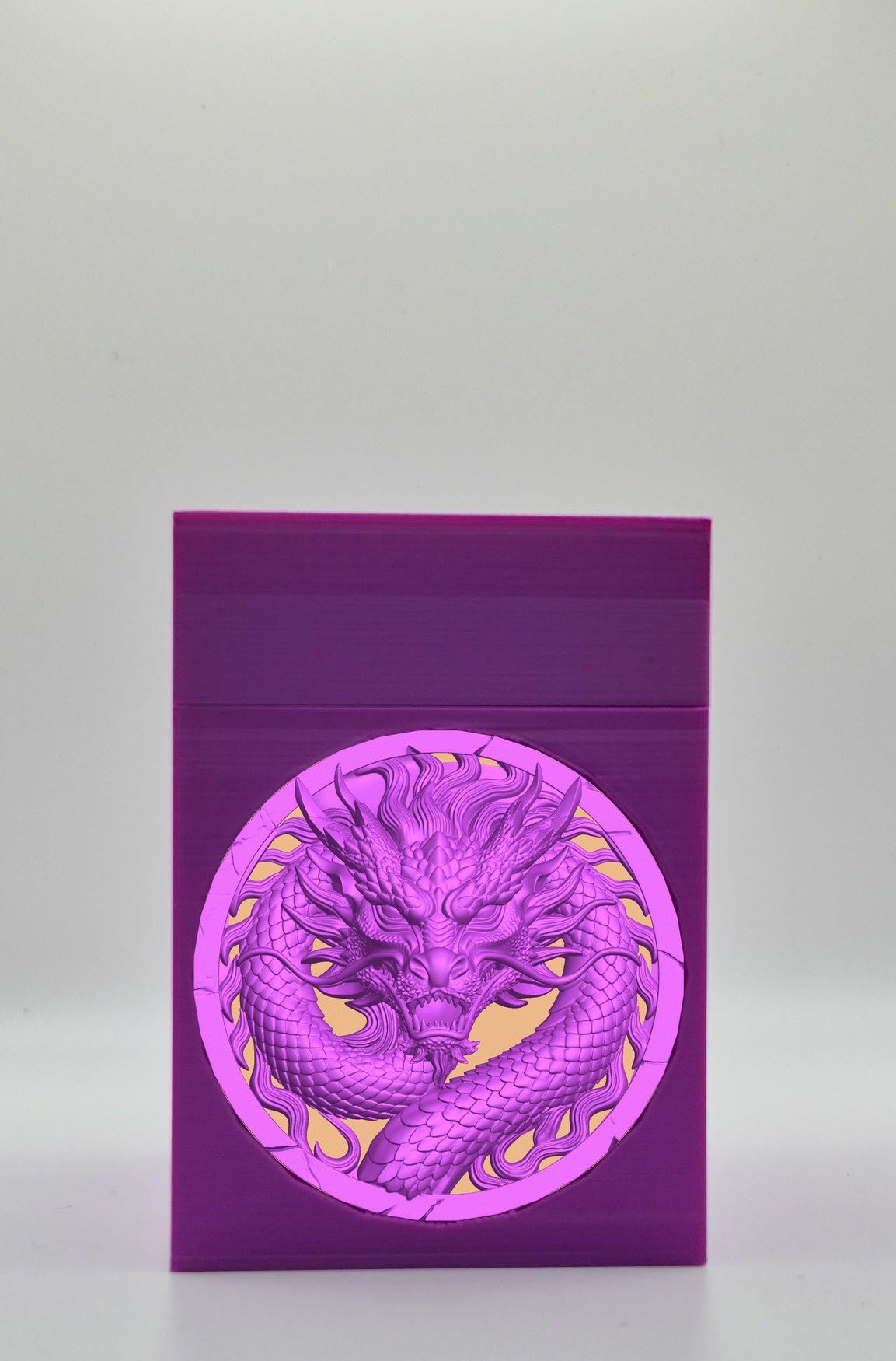 Dragon Card Box — Purple