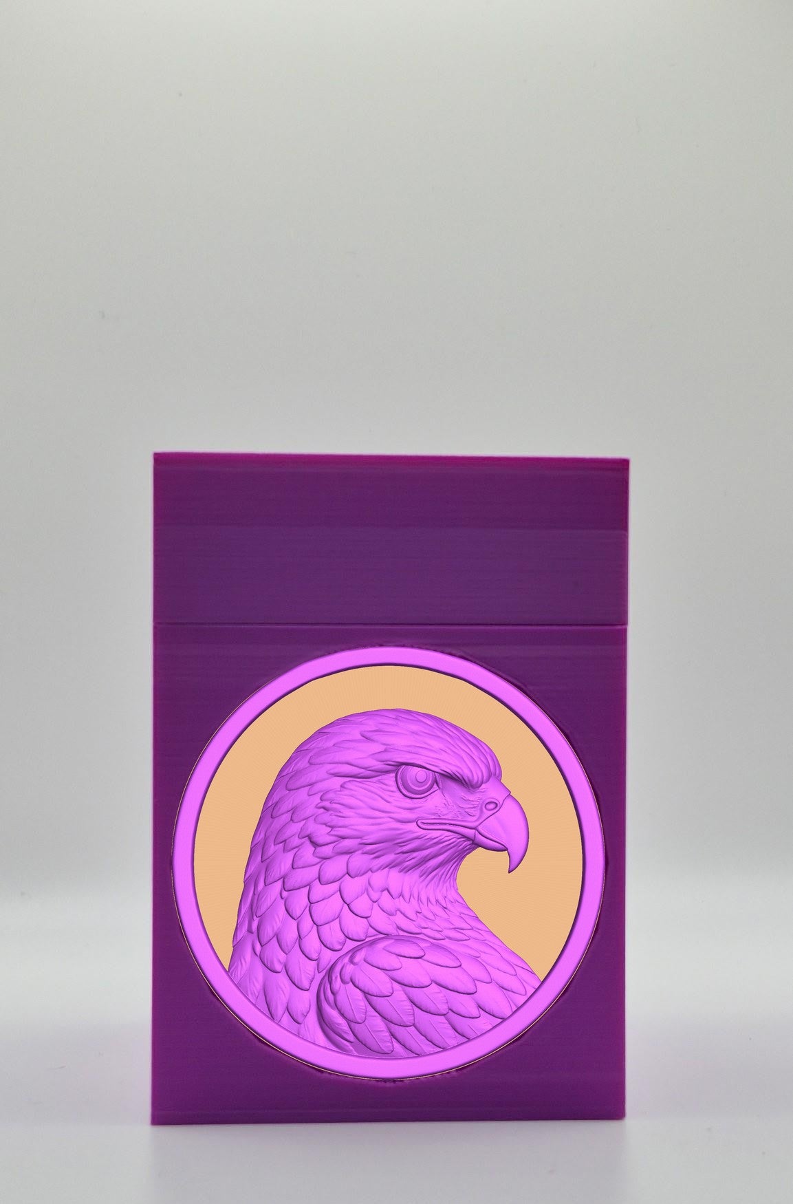 Eagle Card Box — Purple