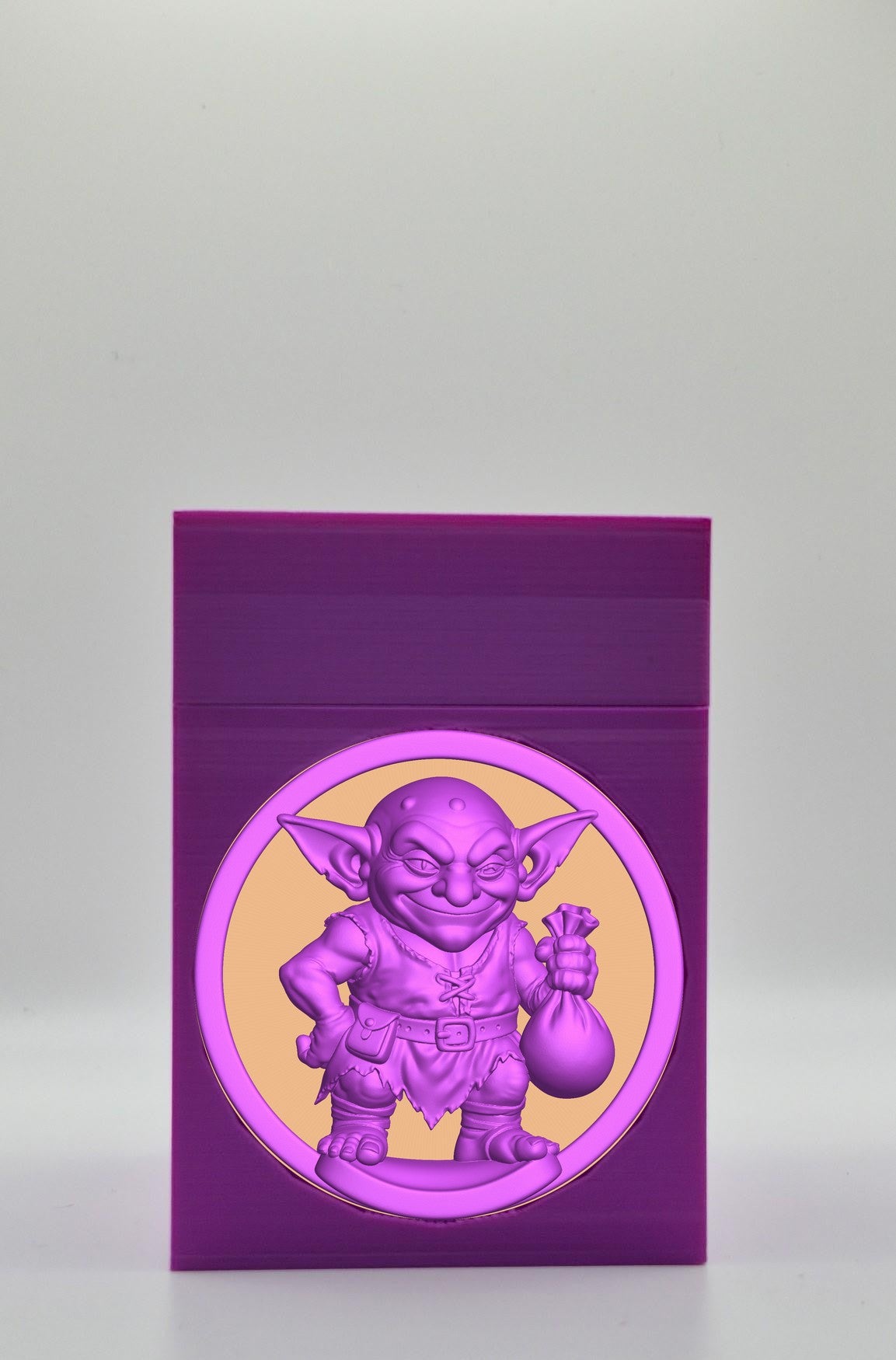 Greedy Goblin Card Box — Purple