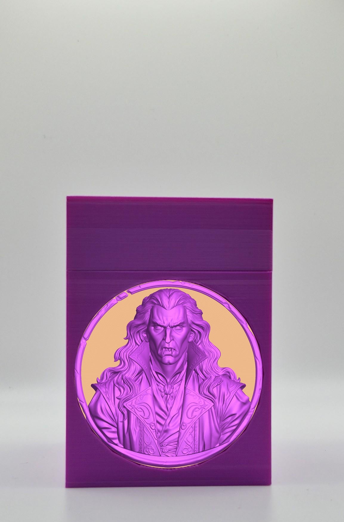 Gothic Vampire Card Box — Purple