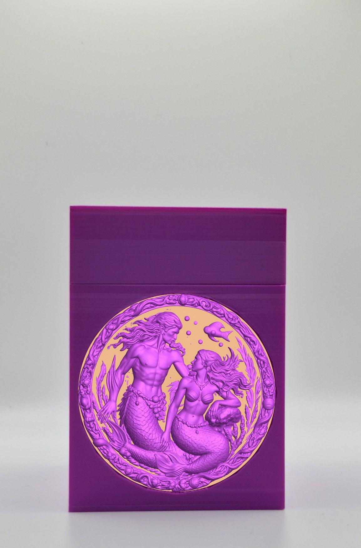 Merfolk Card Box — Purple