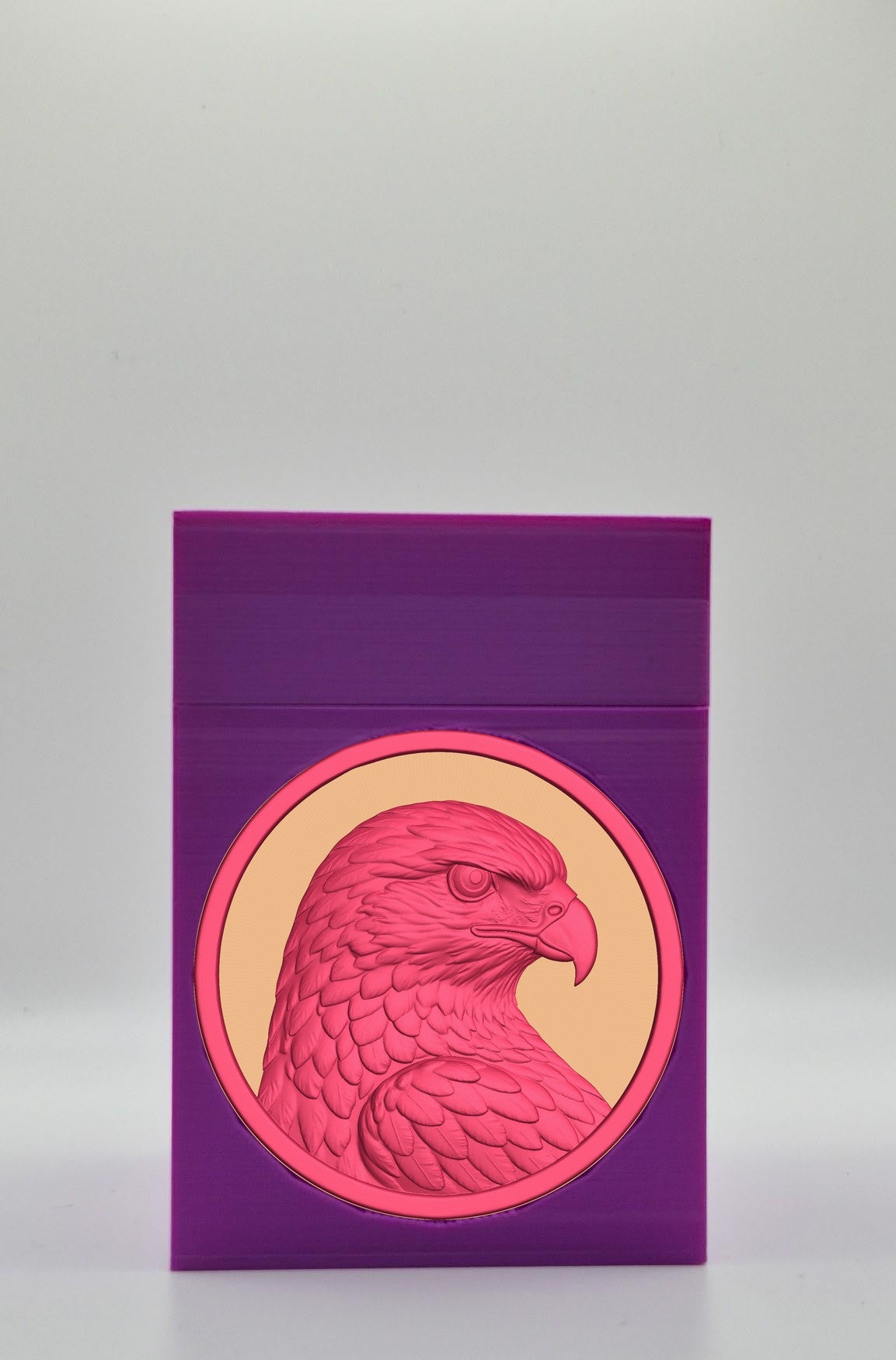 Eagle Card Box — Purple