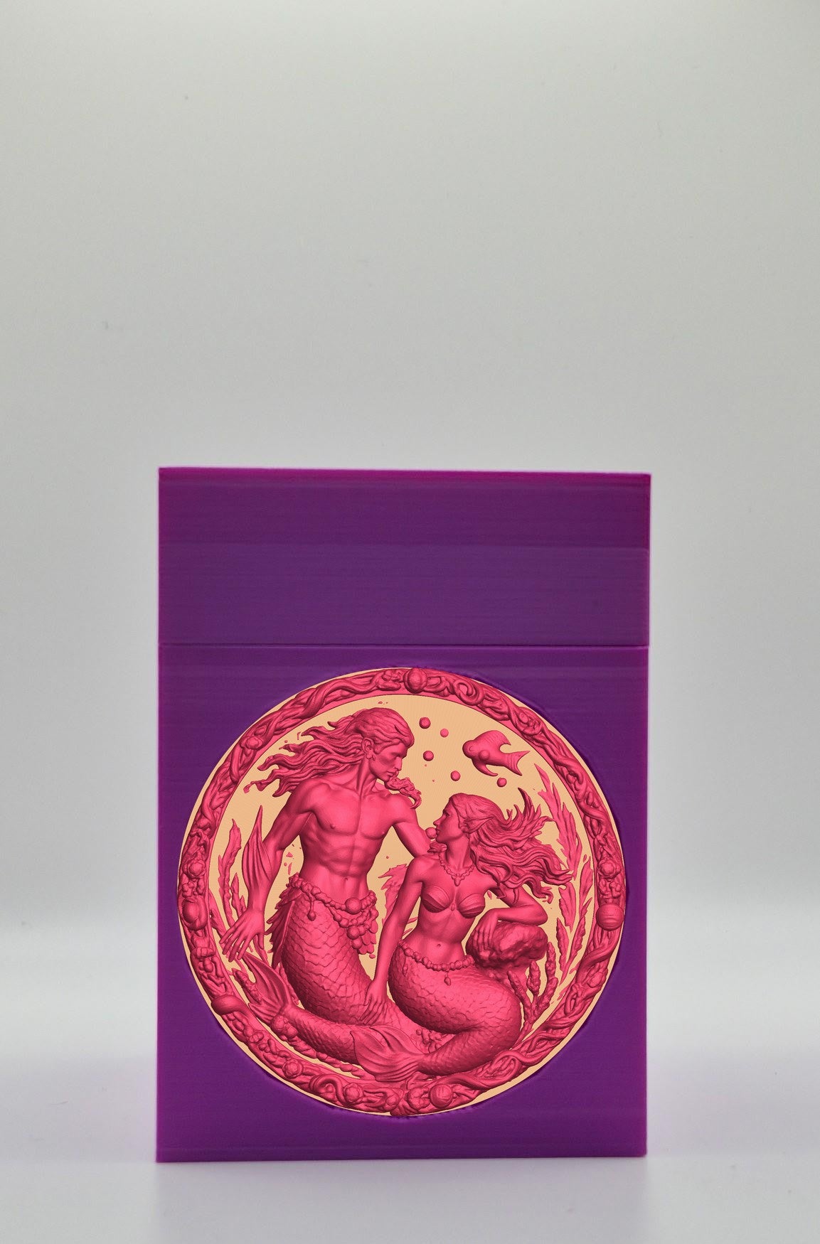 Merfolk Card Box — Purple