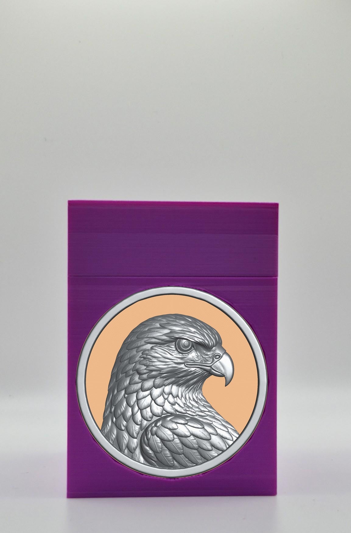 Eagle Card Box — Purple