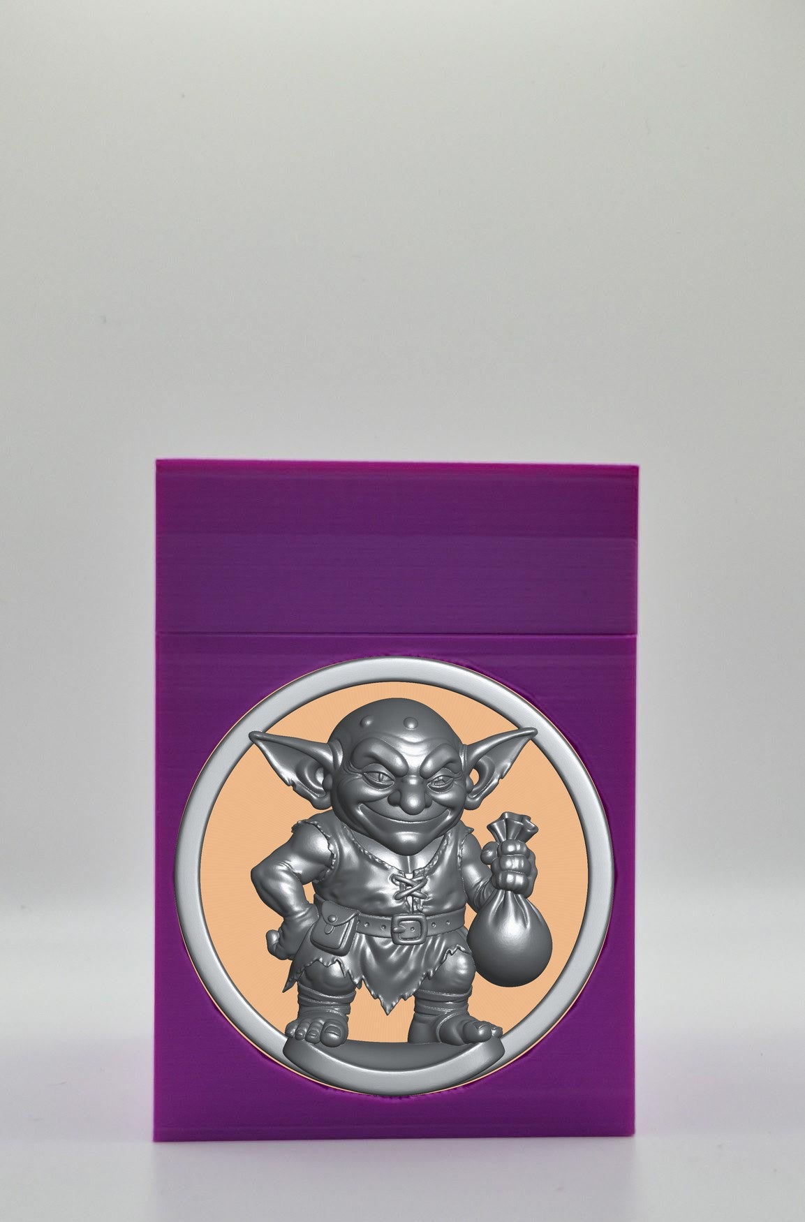 Greedy Goblin Card Box — Purple