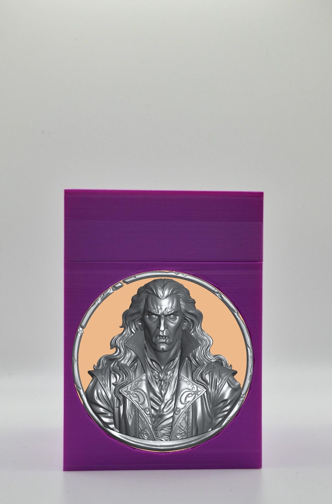 Gothic Vampire Card Box — Purple