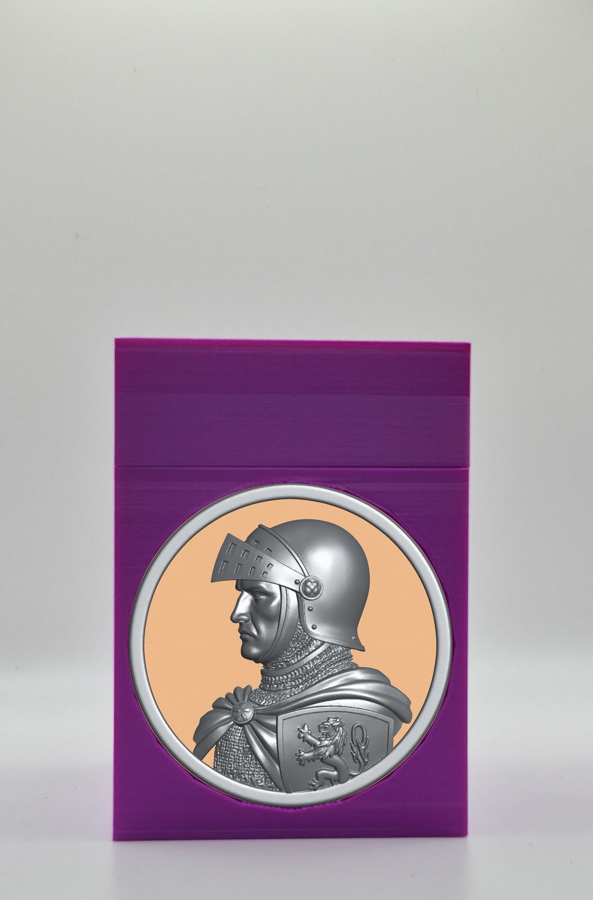 Knight Card Box — Purple