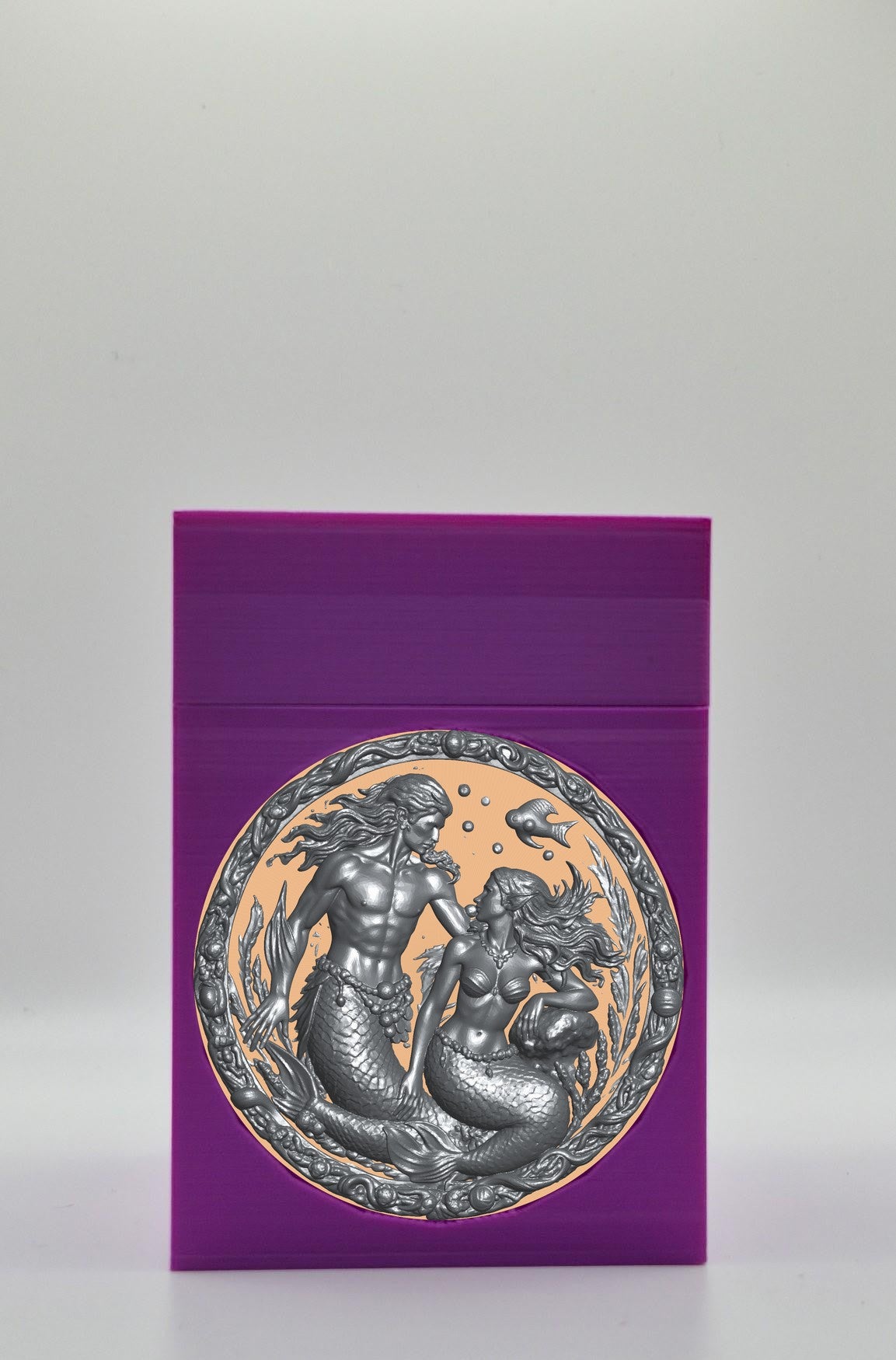 Merfolk Card Box — Purple