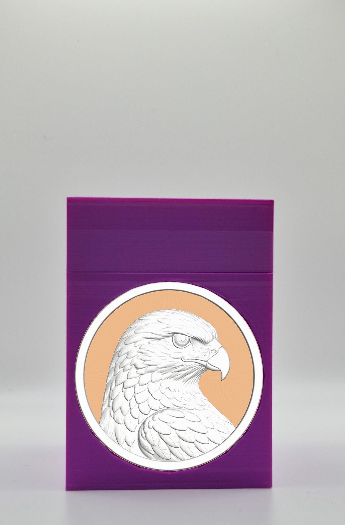 Eagle Card Box — Purple