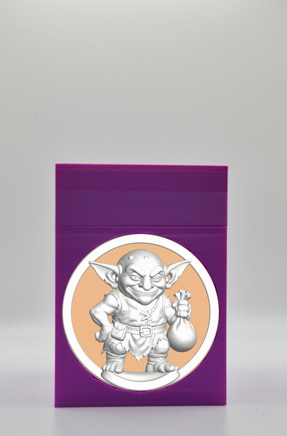 Greedy Goblin Card Box — Purple