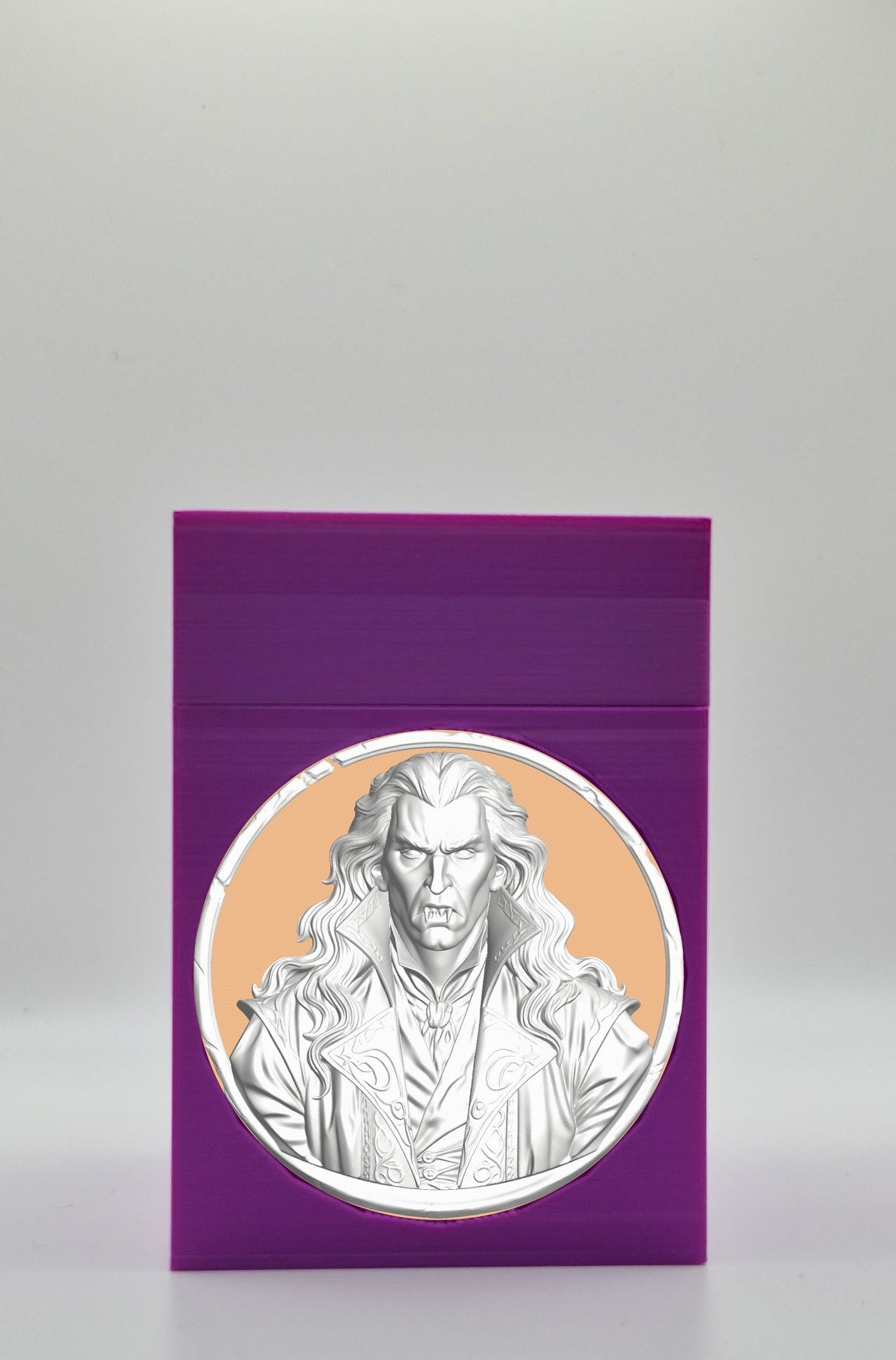 Gothic Vampire Card Box — Purple
