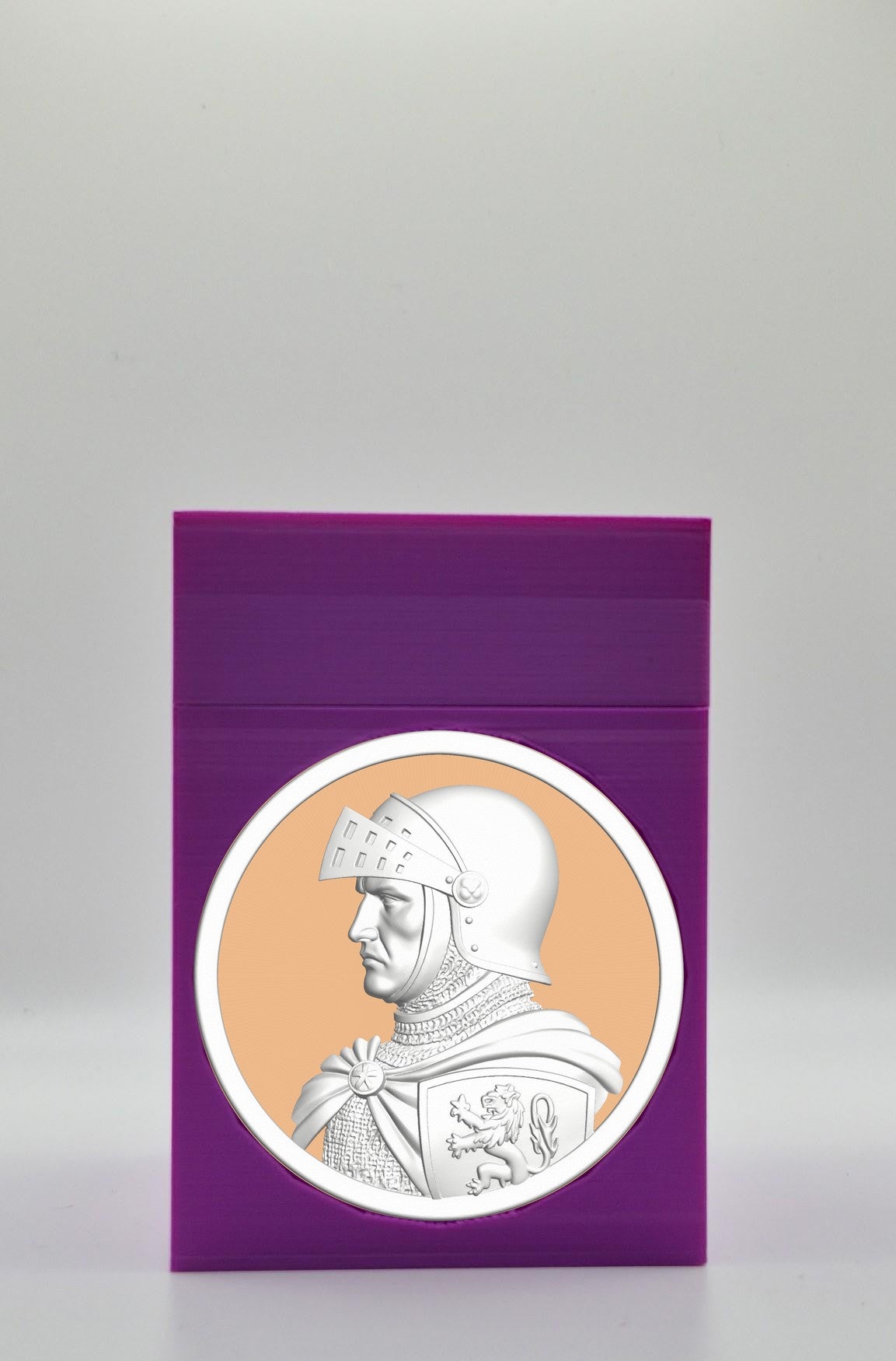 Knight Card Box — Purple