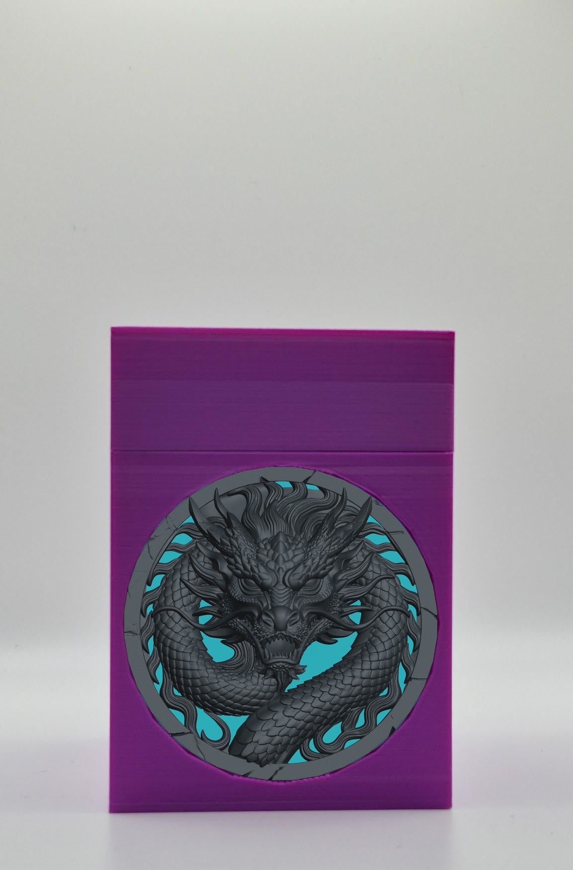 Dragon Card Box — Purple
