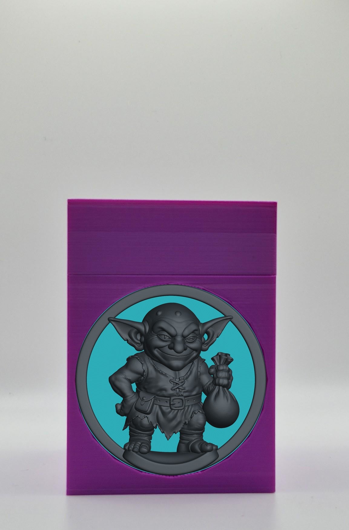 Greedy Goblin Card Box — Purple