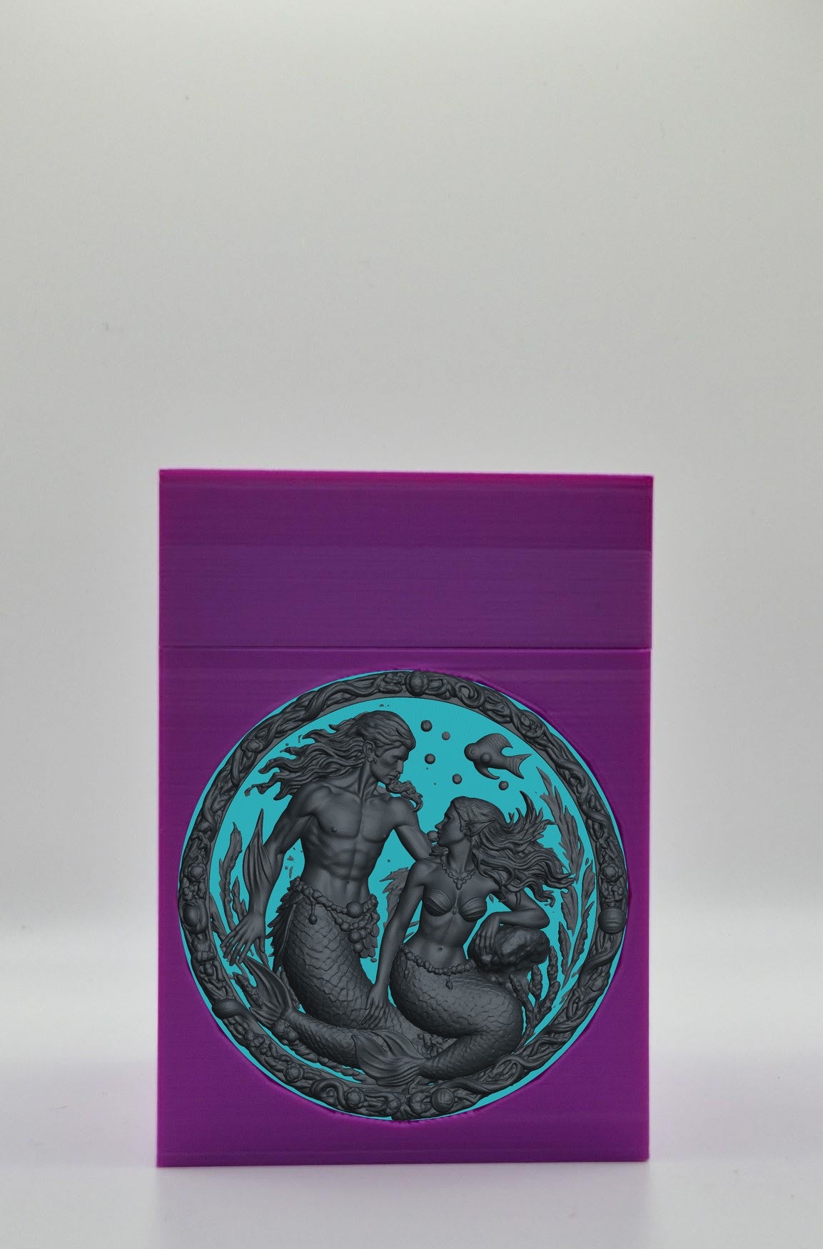 Merfolk Card Box — Purple