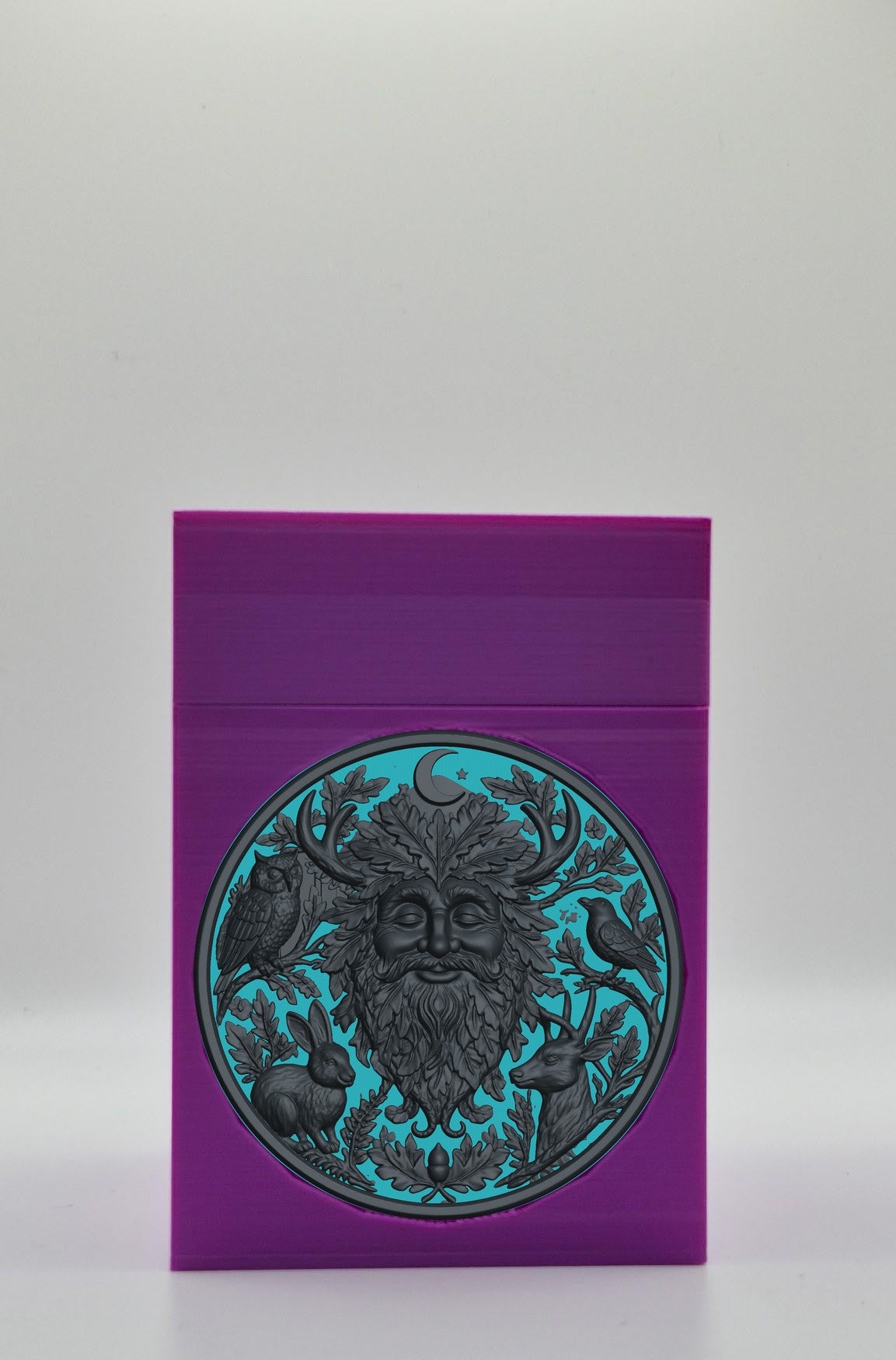 Tree Spirit Card Box — Purple