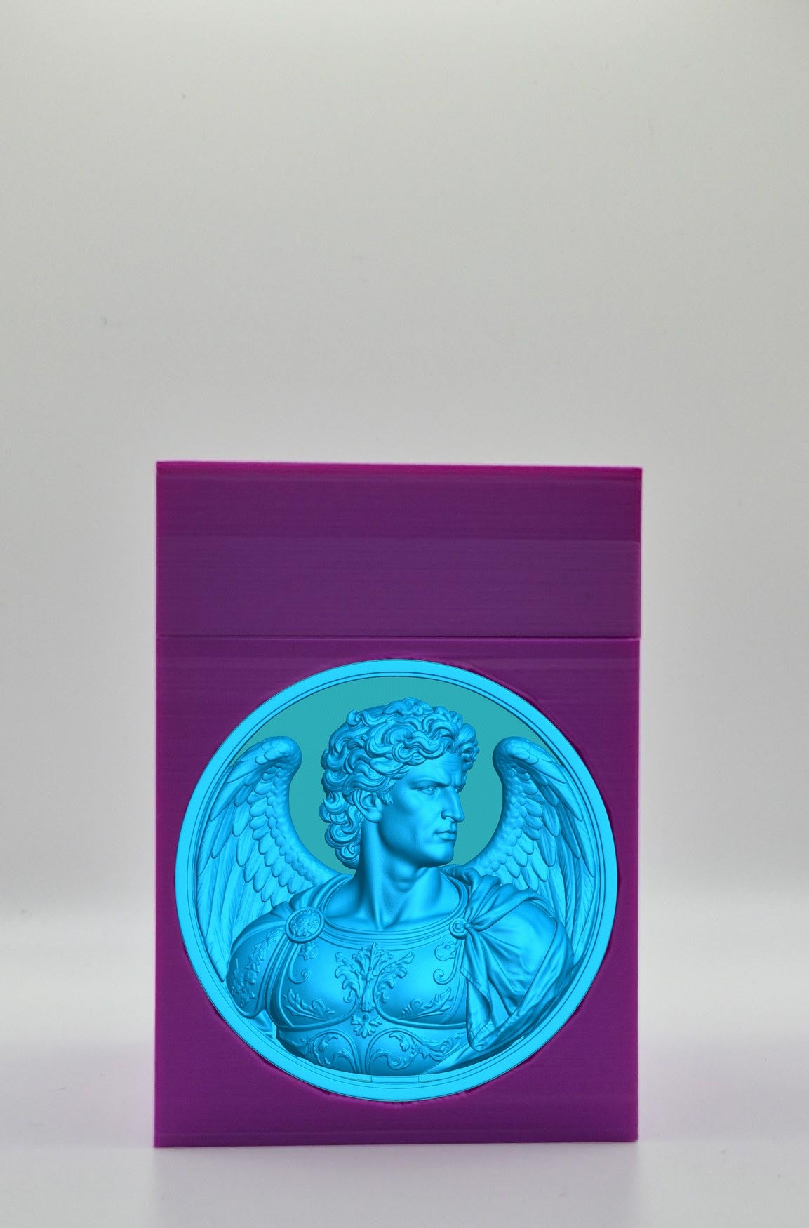 Angel Card Box — Purple