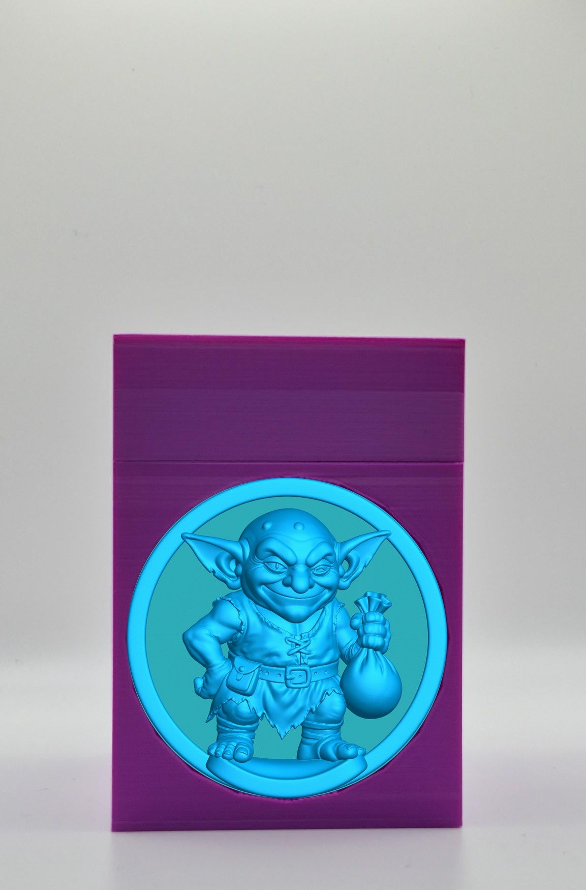 Greedy Goblin Card Box — Purple