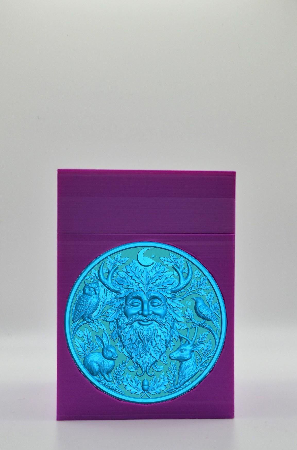 Tree Spirit Card Box — Purple