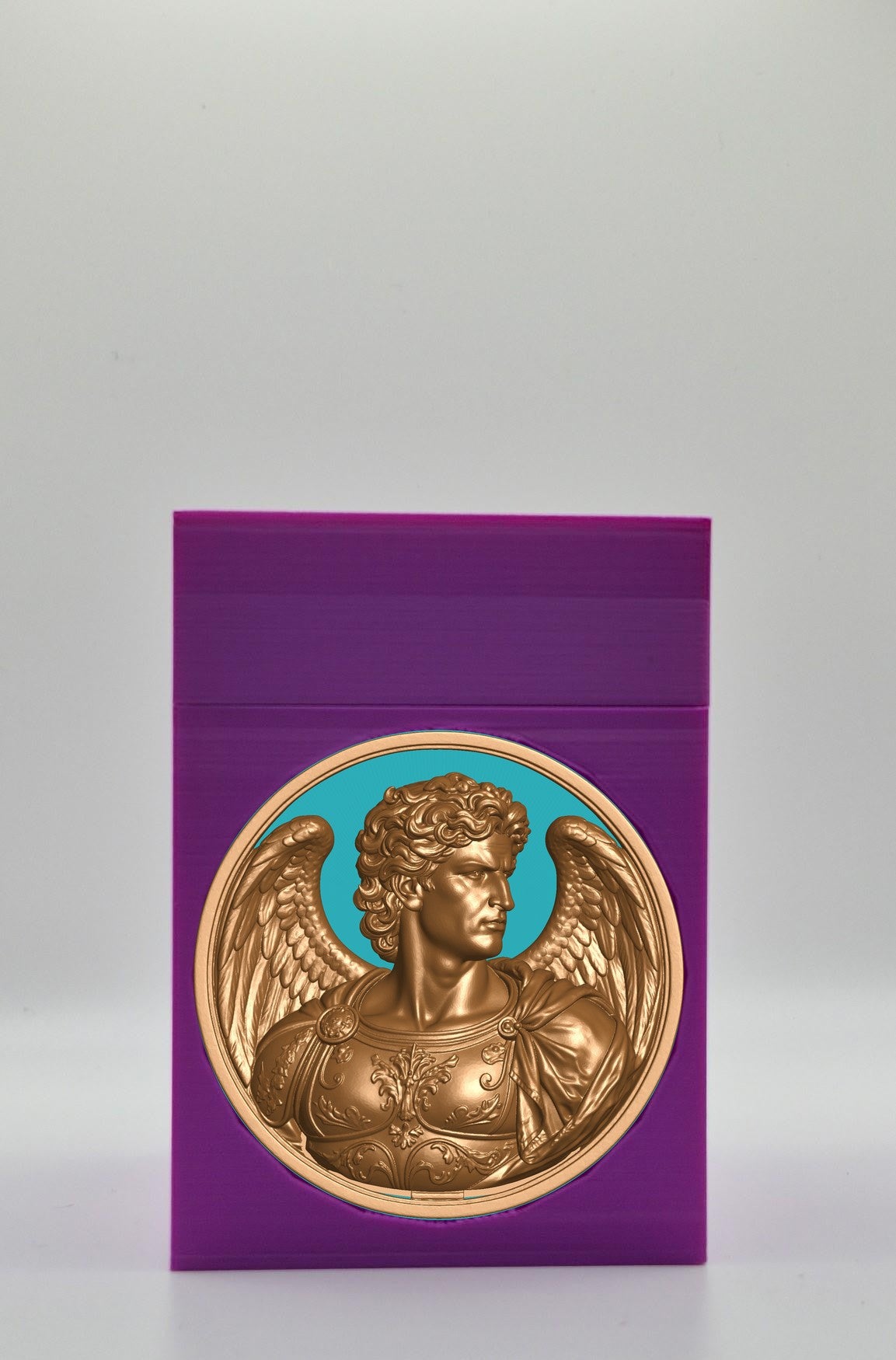 Angel Card Box — Purple