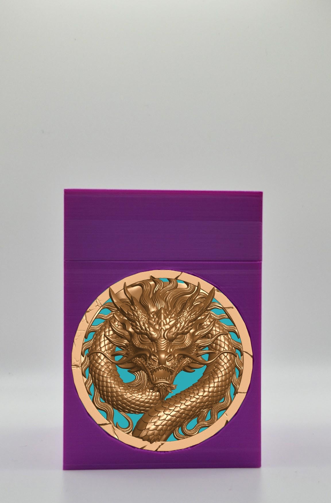 Dragon Card Box — Purple
