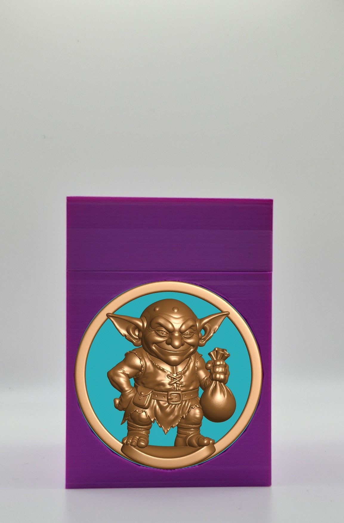 Greedy Goblin Card Box — Purple