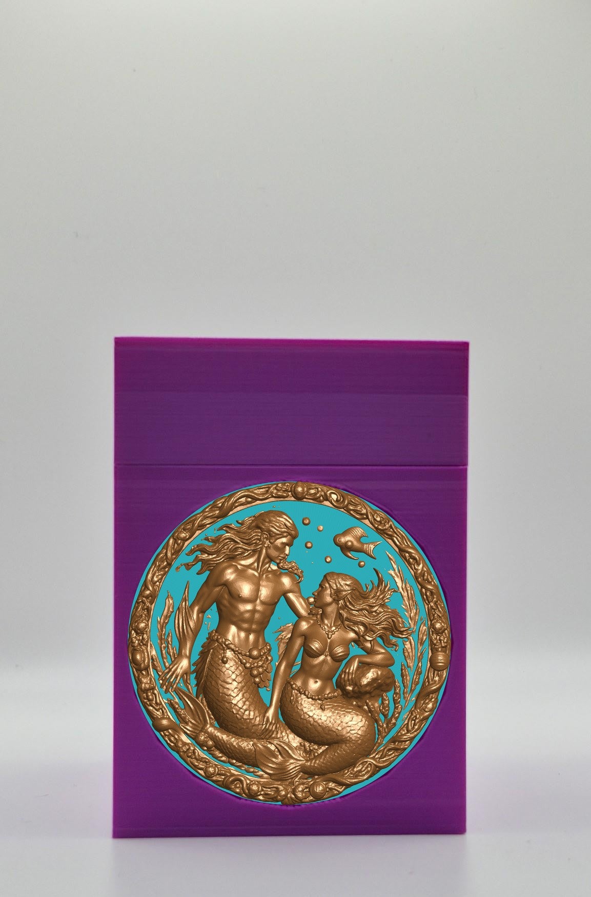 Merfolk Card Box — Purple