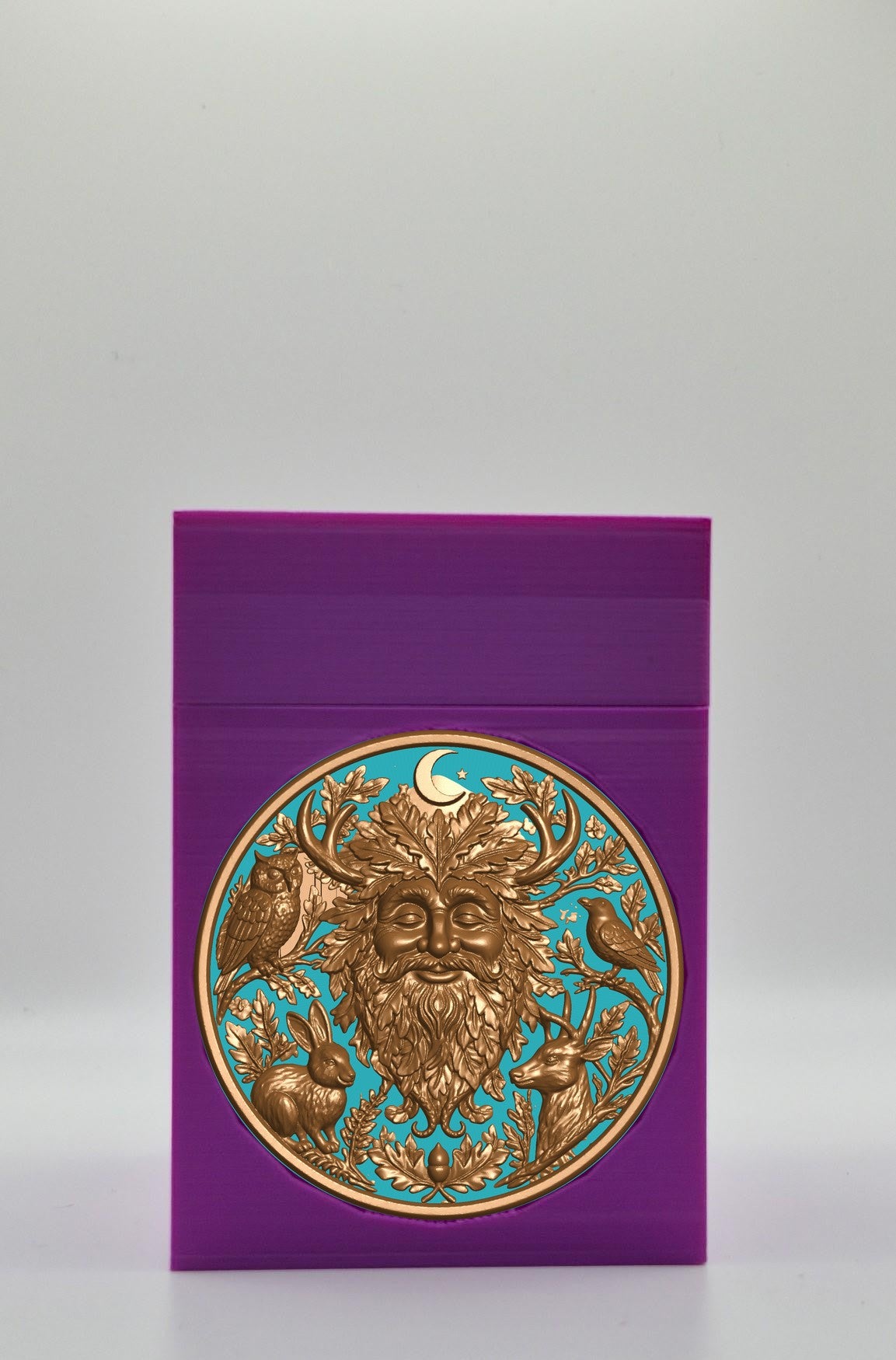 Tree Spirit Card Box — Purple