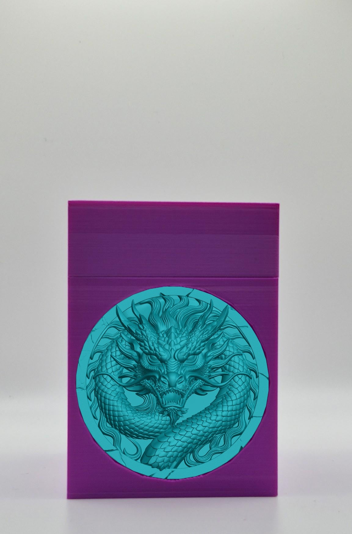 Dragon Card Box — Purple