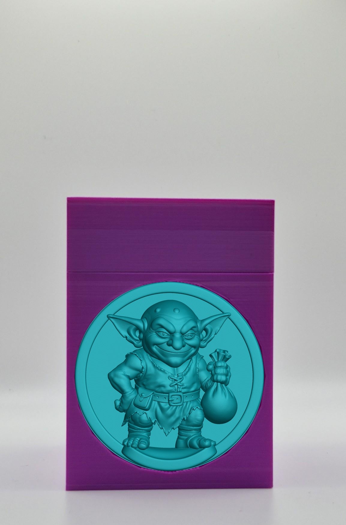 Greedy Goblin Card Box — Purple