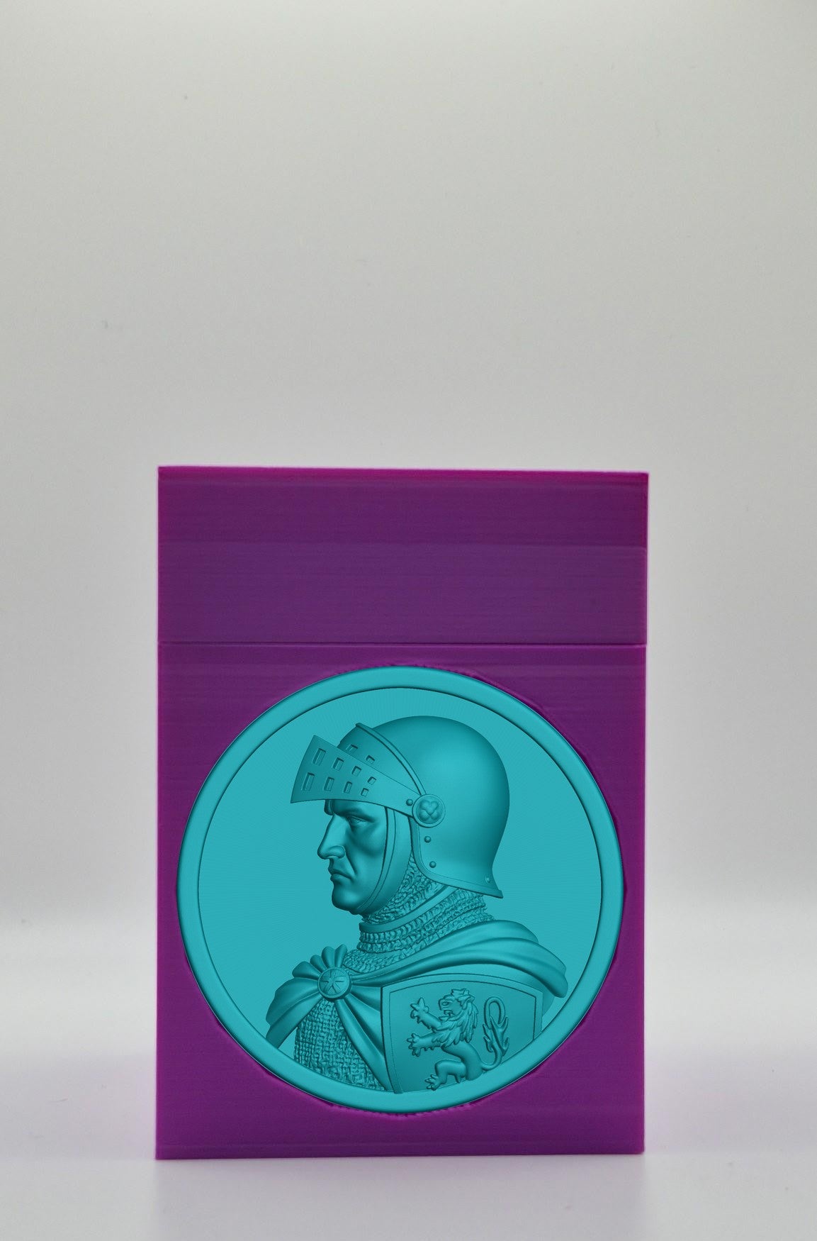 Knight Card Box — Purple