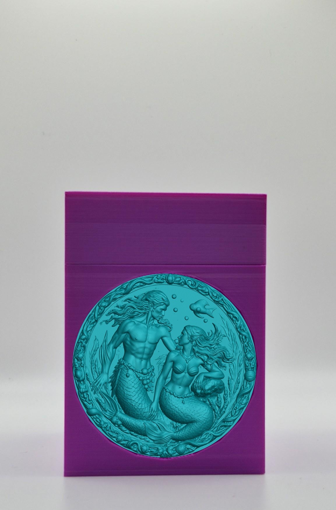 Merfolk Card Box — Purple
