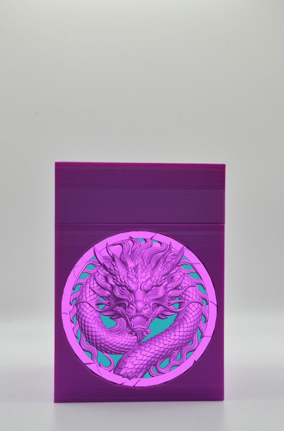 Dragon Card Box — Purple