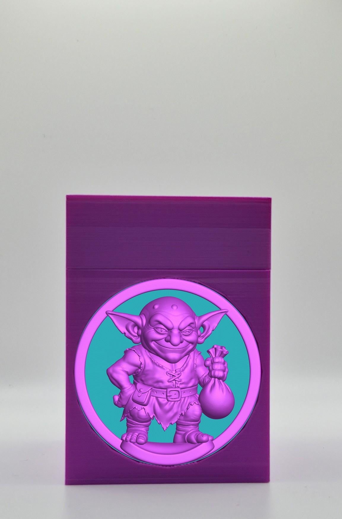 Greedy Goblin Card Box — Purple