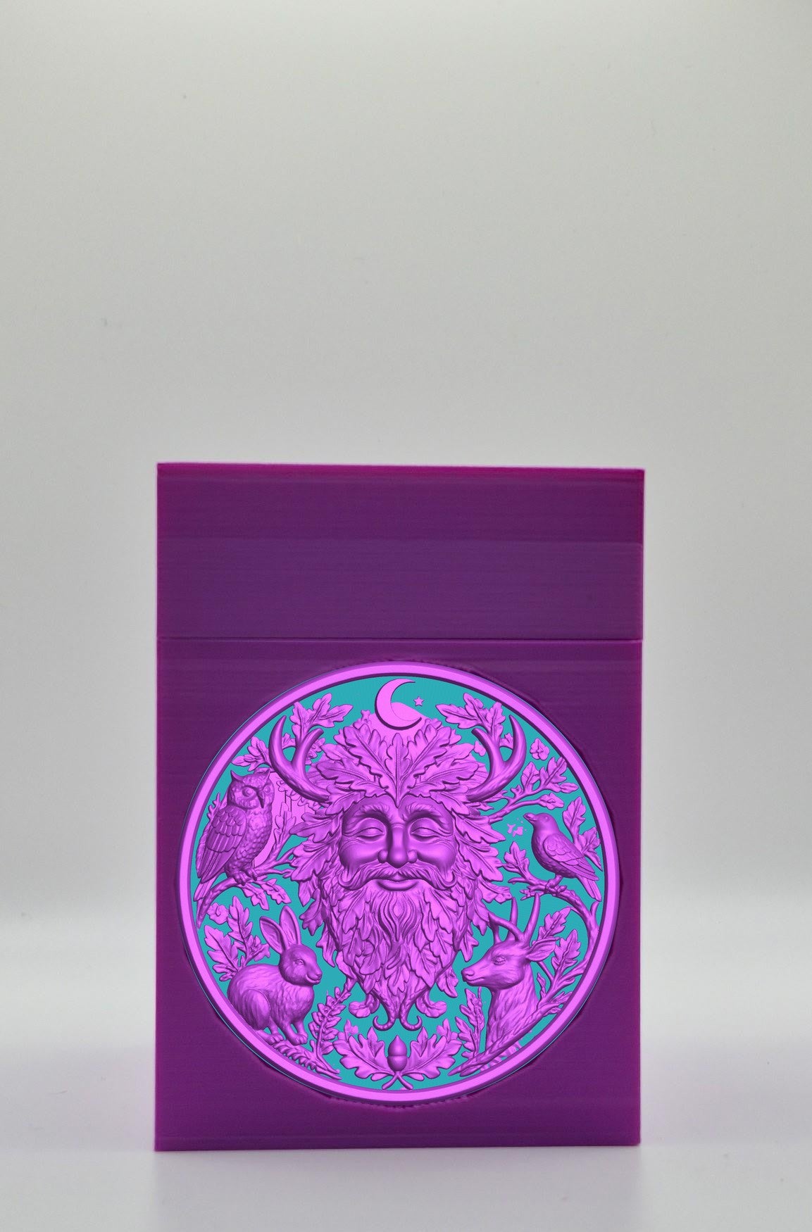 Tree Spirit Card Box — Purple