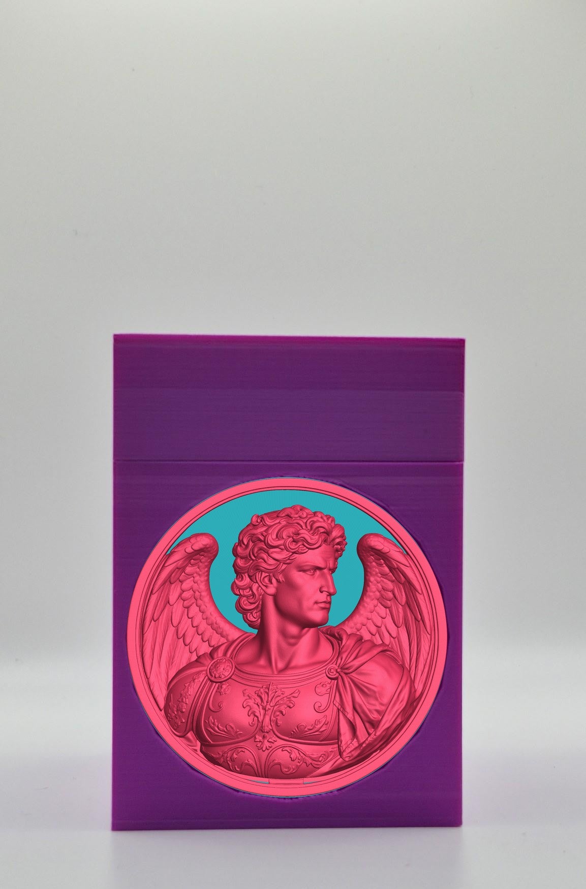 Angel Card Box — Purple