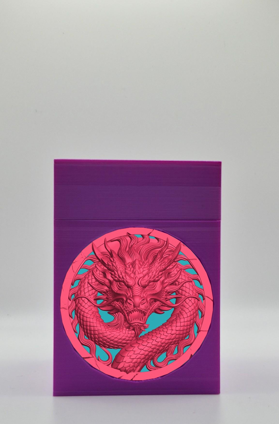 Dragon Card Box — Purple