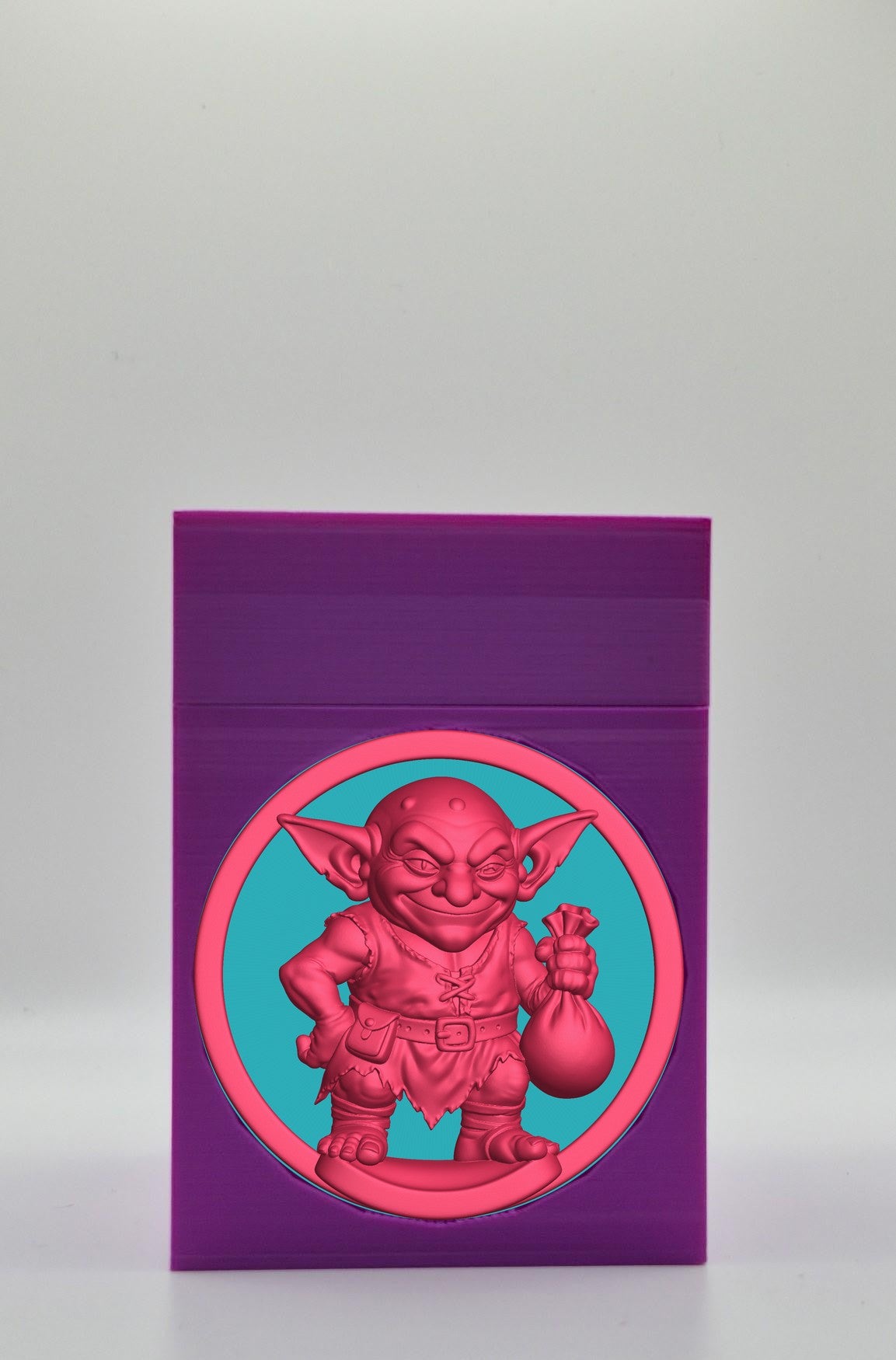 Greedy Goblin Card Box — Purple