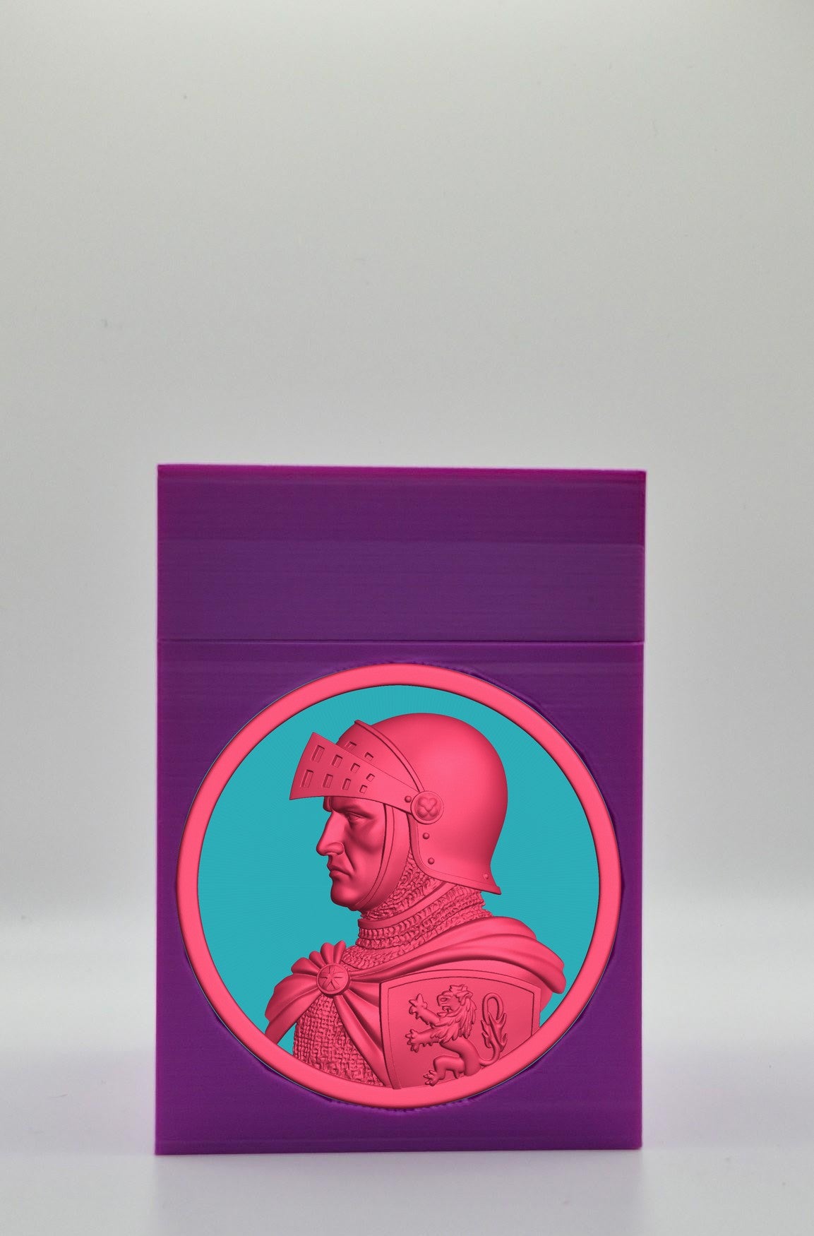 Knight Card Box — Purple