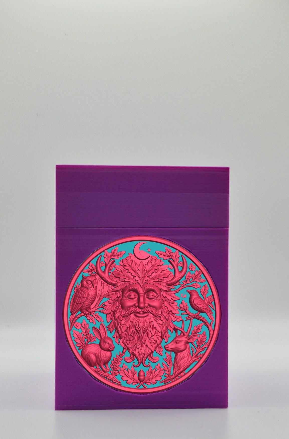 Tree Spirit Card Box — Purple