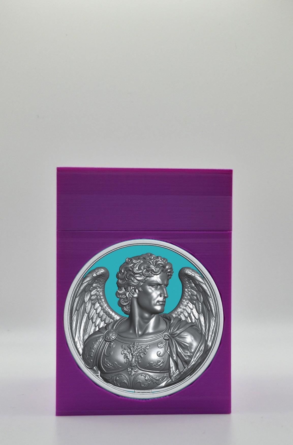 Angel Card Box — Purple