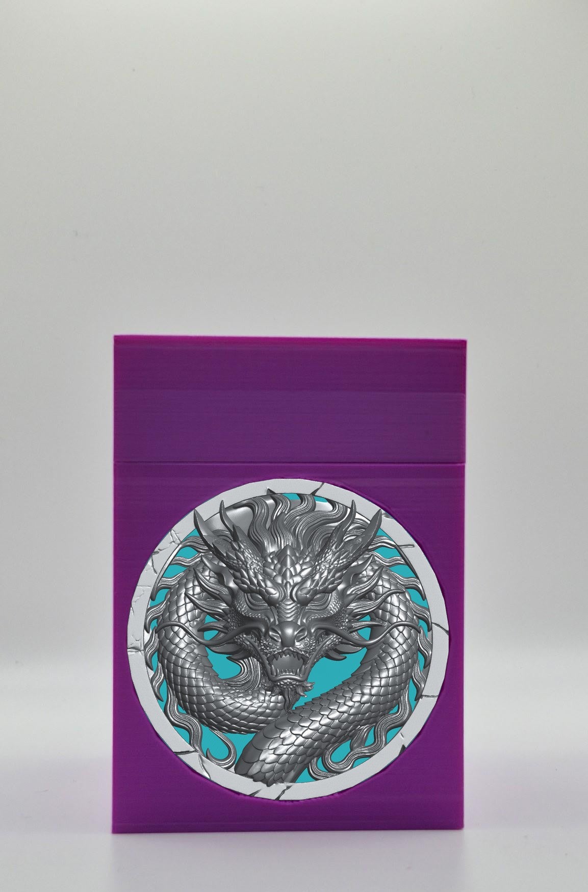 Dragon Card Box — Purple