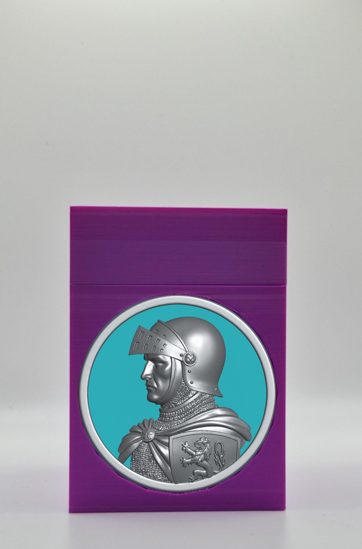 Knight Card Box — Purple