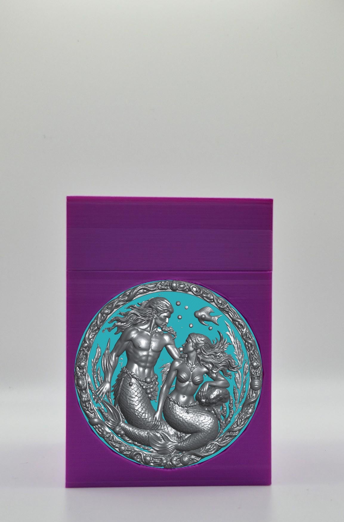 Merfolk Card Box — Purple