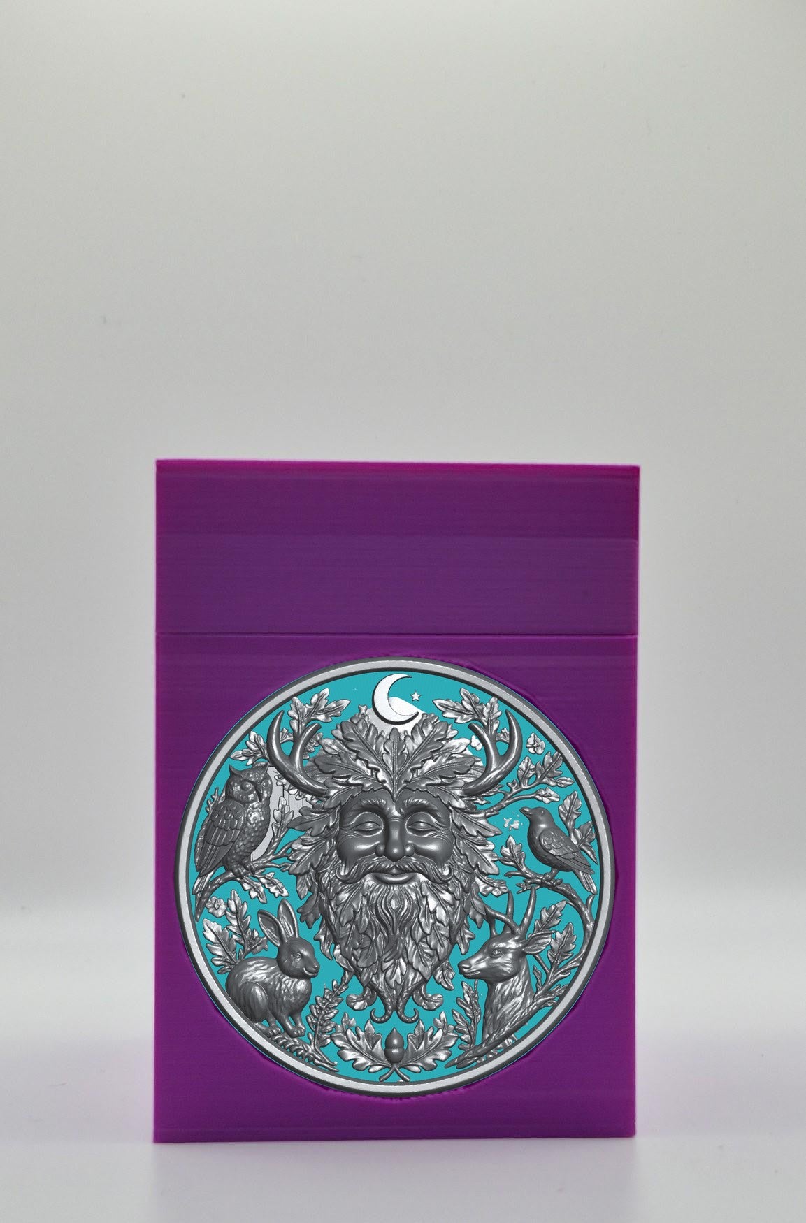 Tree Spirit Card Box — Purple