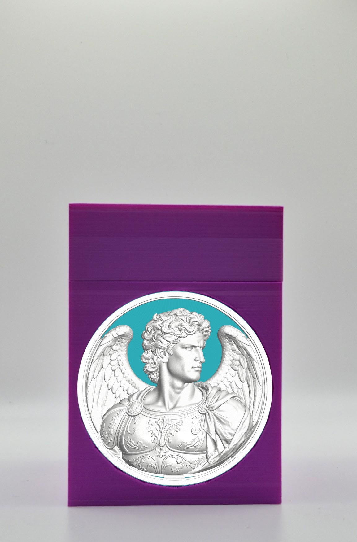 Angel Card Box — Purple